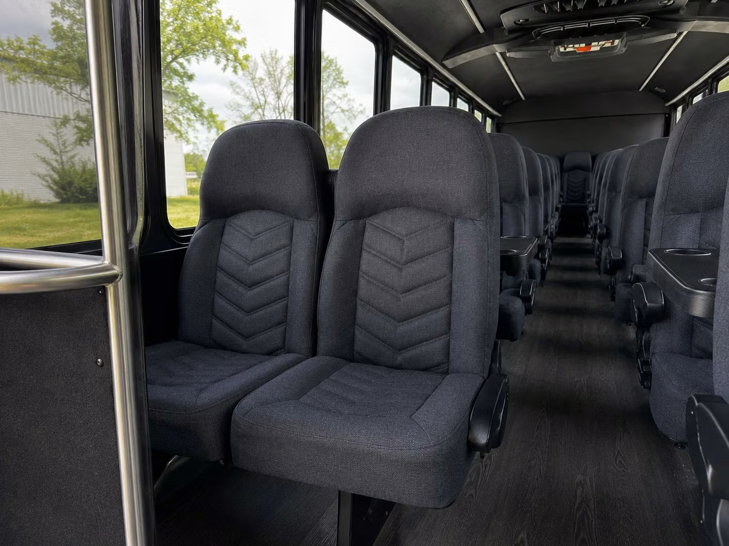 18 passenger minibus inside