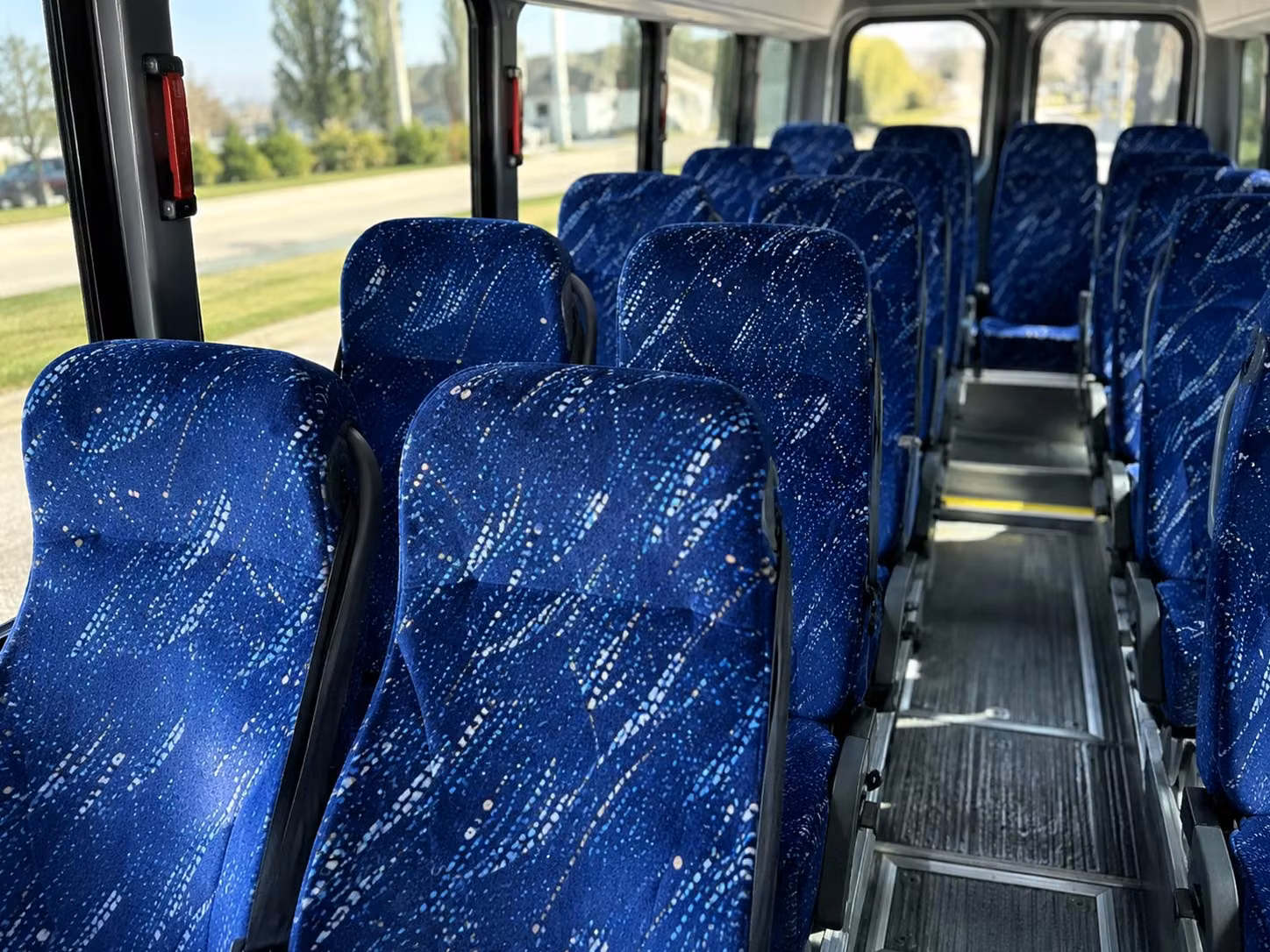 20 passenger minibus interior