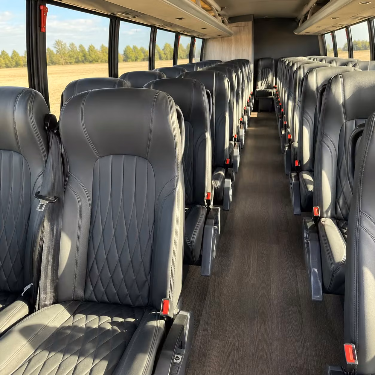 30 passenger minibus interior