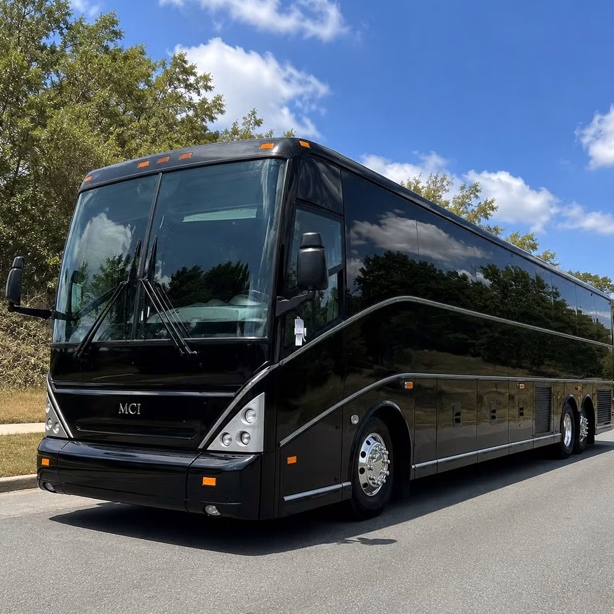 56 passenger charter bus