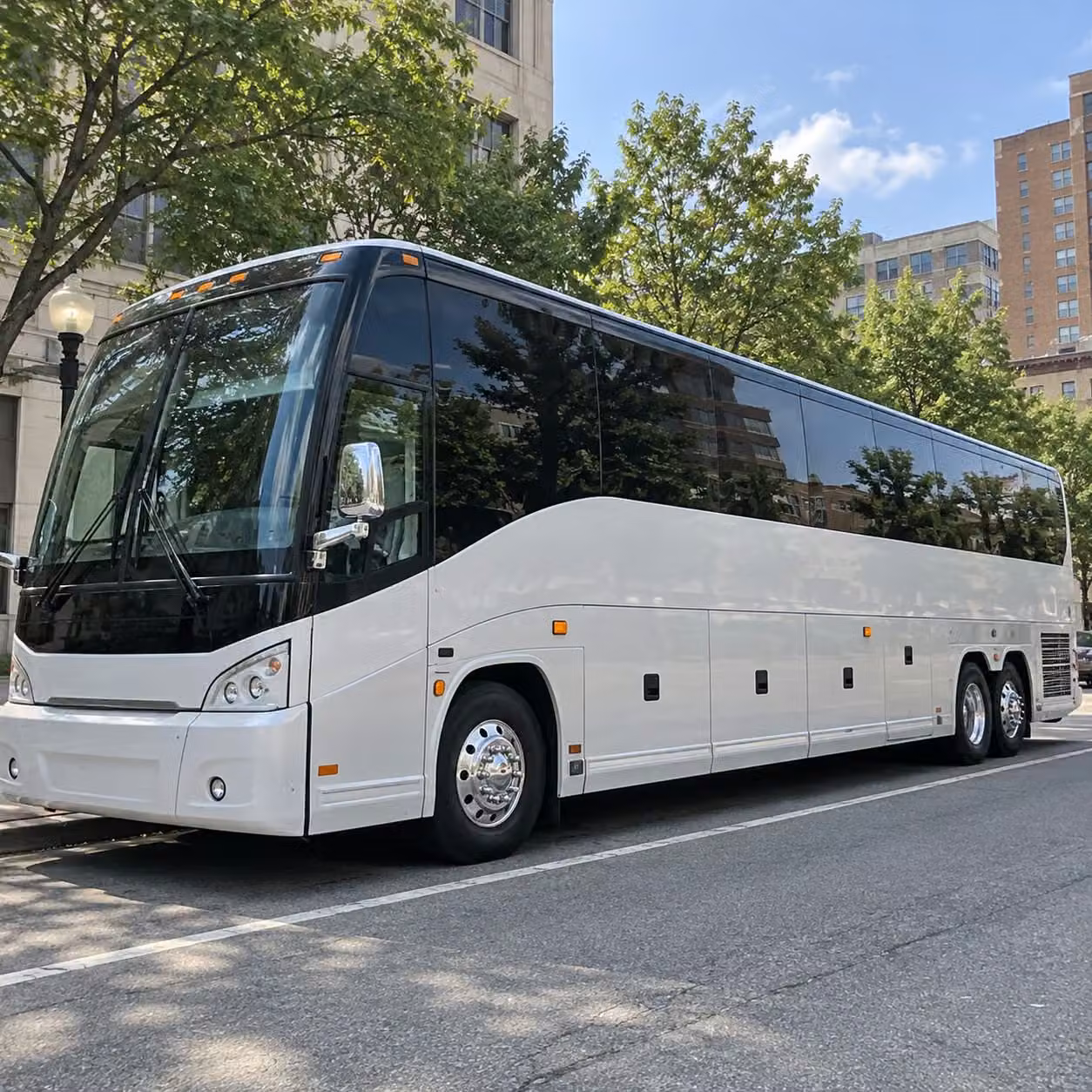 charter buses for large roanoke prom groups traveling together
