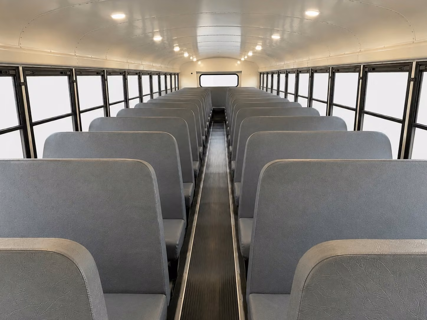school bus interior