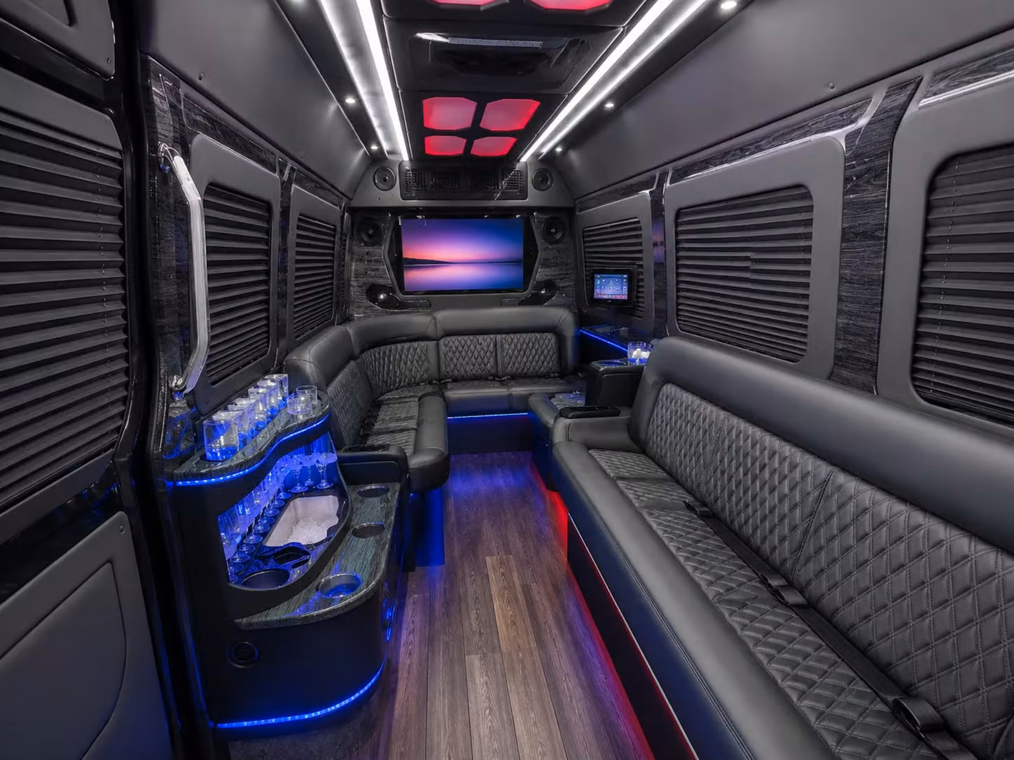 sprinter limousine inside