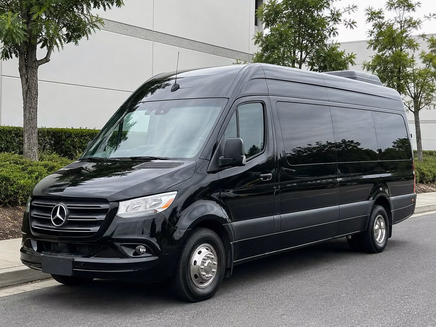 sprinter van with driver